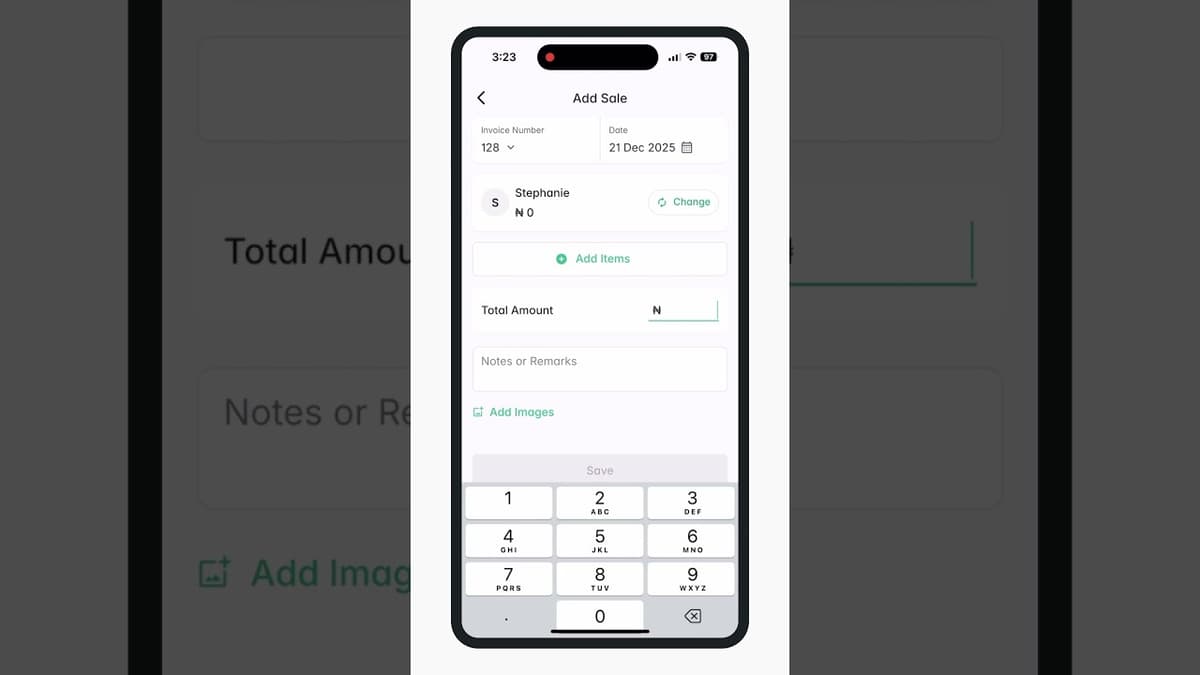 How to record Sales in SokoBook?